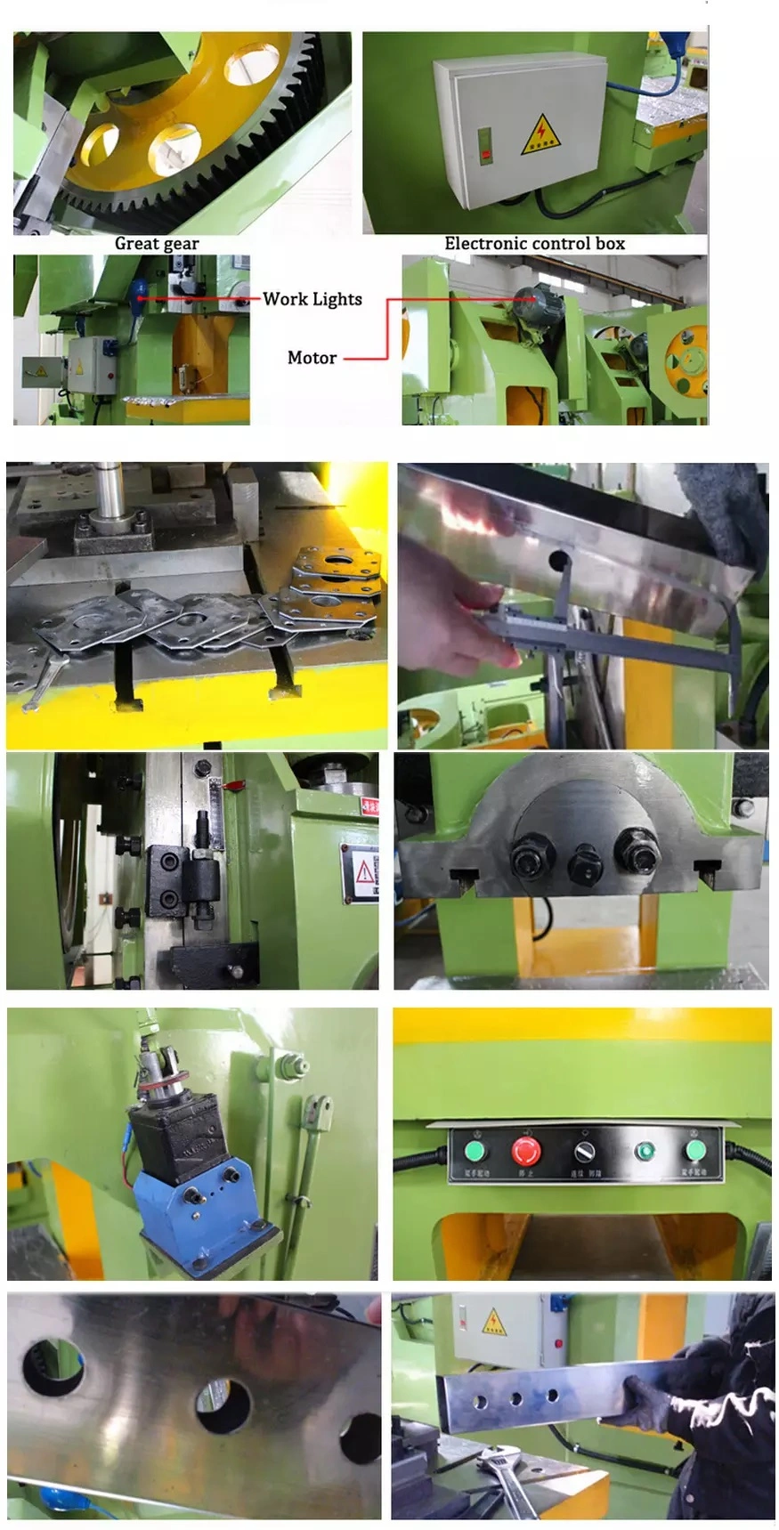 J21-80 Steel Hole Punching Machine//Precision Arbor Press/Machine Tool