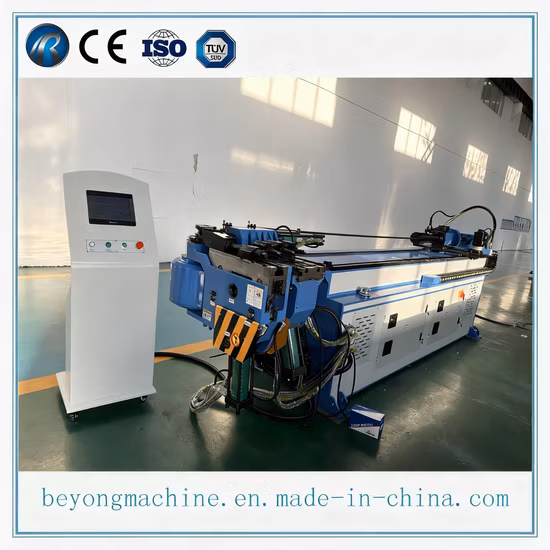 Macchina piegatubi per tubi CNC automatica completamente elettrica e idraulica 3D (BY-76CNC-3A-1S)